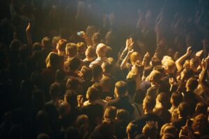 people festival crowd concert